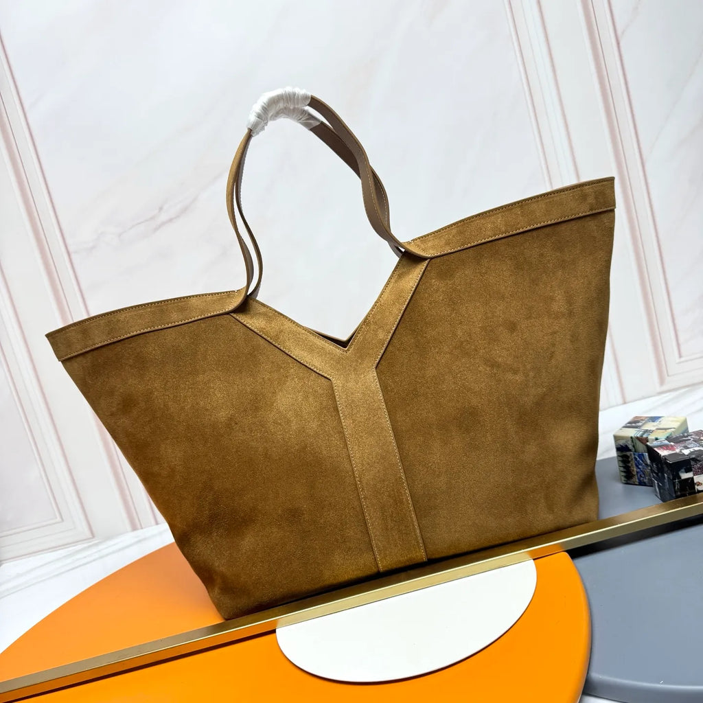 YSL Leather Tote Bag 817602