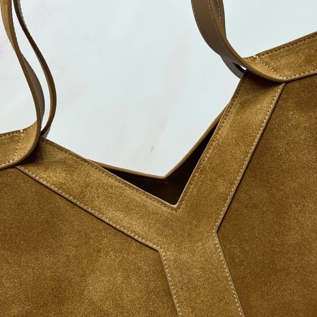 YSL Leather Tote Bag 817602
