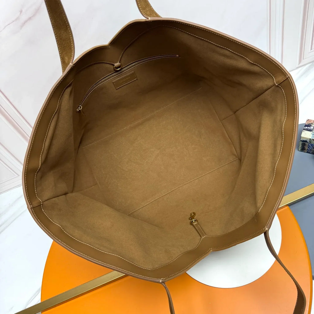 YSL Leather Tote Bag 817602